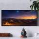 Quadro Decorativo Slim Anoitecer em Acampamento