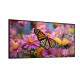 Quadro Decorativo Slim Borboletas em Flores