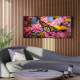 Quadro Decorativo Slim Borboletas em Flores