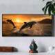 Quadro Decorativo Slim Dan�a de Golfinhos