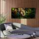 Quadro Decorativo Slim Tigre em Floresta