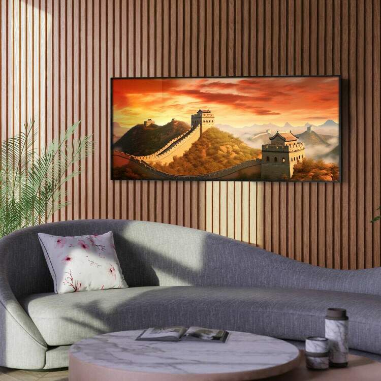 Quadro Decorativo Slim Muralha da China