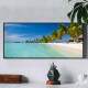 Quadro Decorativo Slim Praia em Maldivas