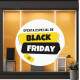Adesivo de Parede Para Vitrine de Black Friday Oferta Especial
