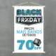 Banner Impresso em Lona Black Friday Pre�os Mais Baixos
