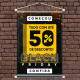 Banner Impresso em Lona Black Friday Descontos At� 50%