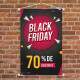 Banner Impresso em Lona Black Friday 70% de Desconto