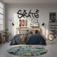 Adesivo de Parede Pixo Skate com Skatistas
