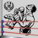 Adesivo de Parede Luta de Artes Marciais