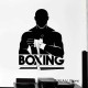Adesivo de Parede de Artes Marciais Silhueta de Boxeador
