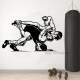 Adesivo de Parede Golpes de Artes Marciais
