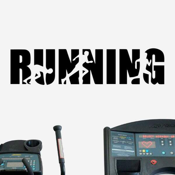Adesivo de Parede Running