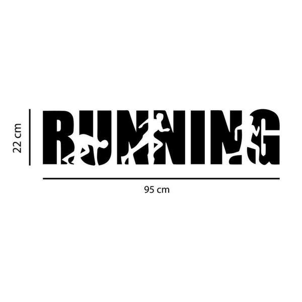 Adesivo de Parede Running