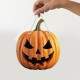 Enfeite de Porta Ab�bora de Halloween
