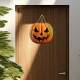 Enfeite de Porta Ab�bora de Halloween