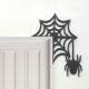 Placa Decorativa Teia de Halloween
