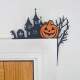 Placa Decorativa Castelo com Ab�bora