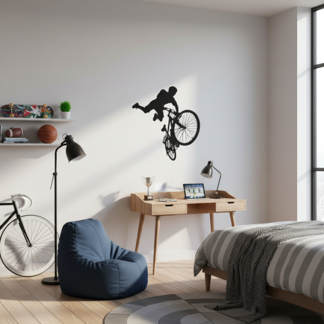 Adesivo de Parede Esporte Ciclismo