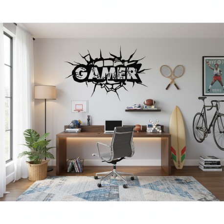 Adesivo de Parede Gamer mod 01