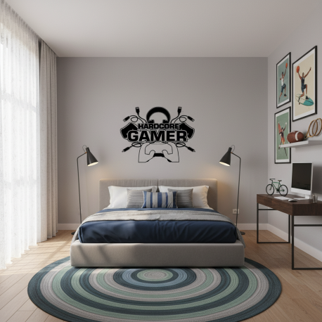 Adesivo de Parede Gamer Mod 06