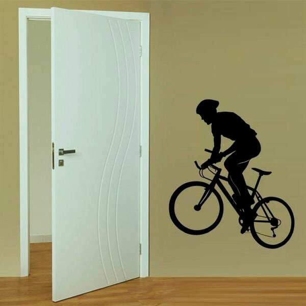 Adesivo de parede Esporte Ciclismo mod. 2