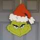 Placa Decorativa Em MDF Grinch Natalino