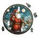 Quebra Cabe�a Papai Noel com C�u Estrelado