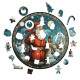 Quebra Cabe�a Papai Noel com C�u Estrelado
