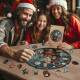Quebra Cabe�a Papai Noel com C�u Estrelado