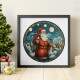 Quebra Cabe�a Papai Noel com C�u Estrelado