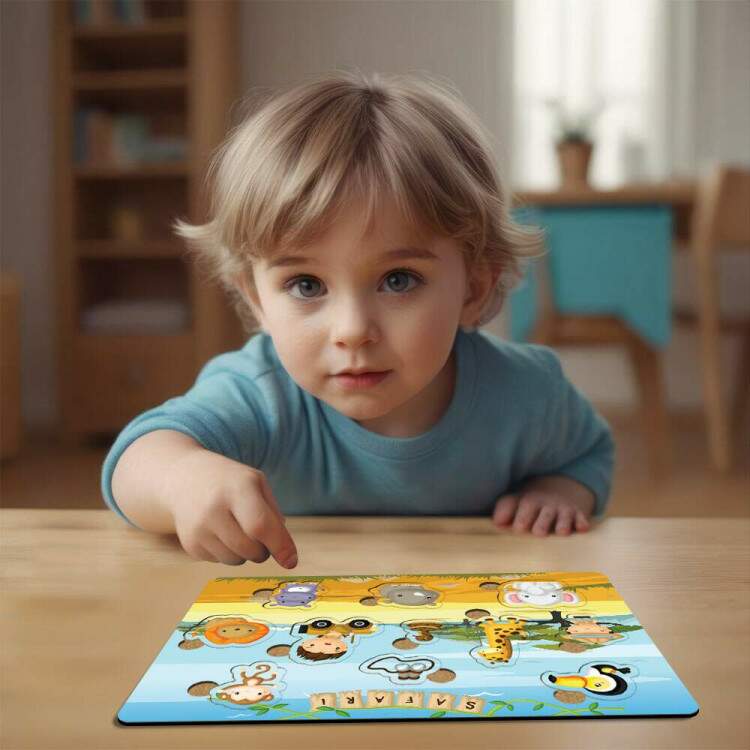 Brinquedo Educativo Infantil Safari