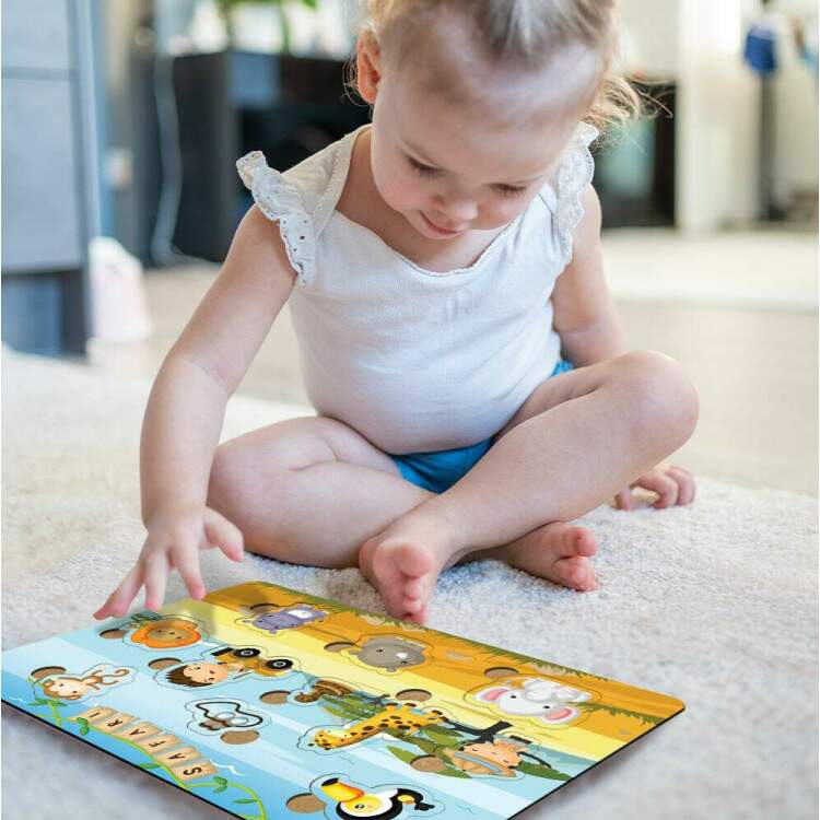 Brinquedo Educativo Infantil Safari