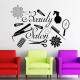 Adesivo de Parede Est�tica Beauty Salon