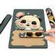 Quebra Cabe�a Monte o Desenho Panda com Sorvete