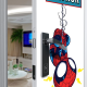 Adesivo para Porta Homem Aranha Baby com Nome