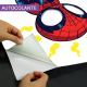 Adesivo para Porta Homem Aranha Baby com Nome