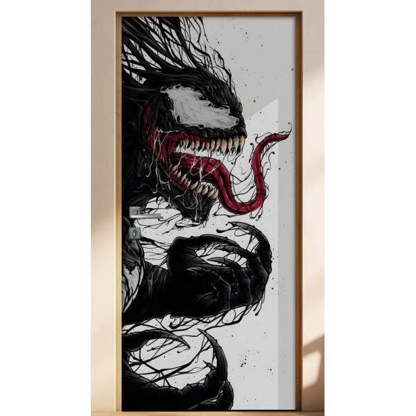 Adesivo para Porta Venom Fundo Branco