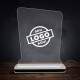 Lumin�ria Personalizada com Sua Logo 20x18cm