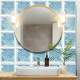 Adesivos de Azulejos Ladrilhos Cartela M�rmore Branco com Detalhes Azuis
