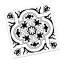 Adesivos de Azulejos Ladrilhos Cartela Home Branco e Preto