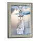 Quadro Decorativo Lobo Branco Mind Set