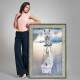 Quadro Decorativo Lobo Branco Mind Set