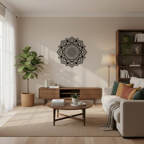 Adesivo de Parede Mandala