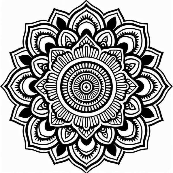 Adesivo de Parede Mandala