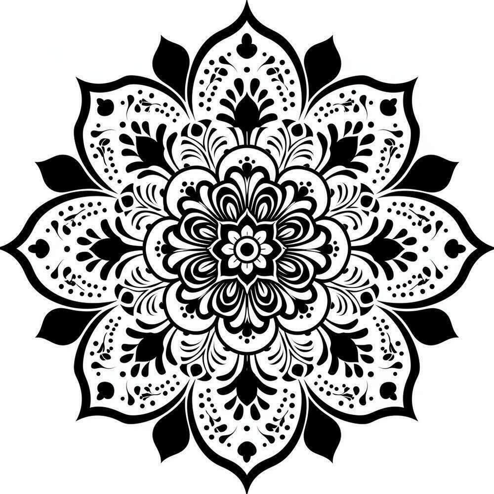 Adesivo de Parede Mandala