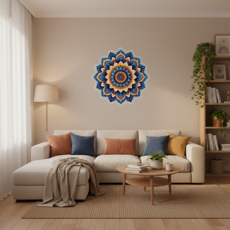 Adesivo de Parede Mandala