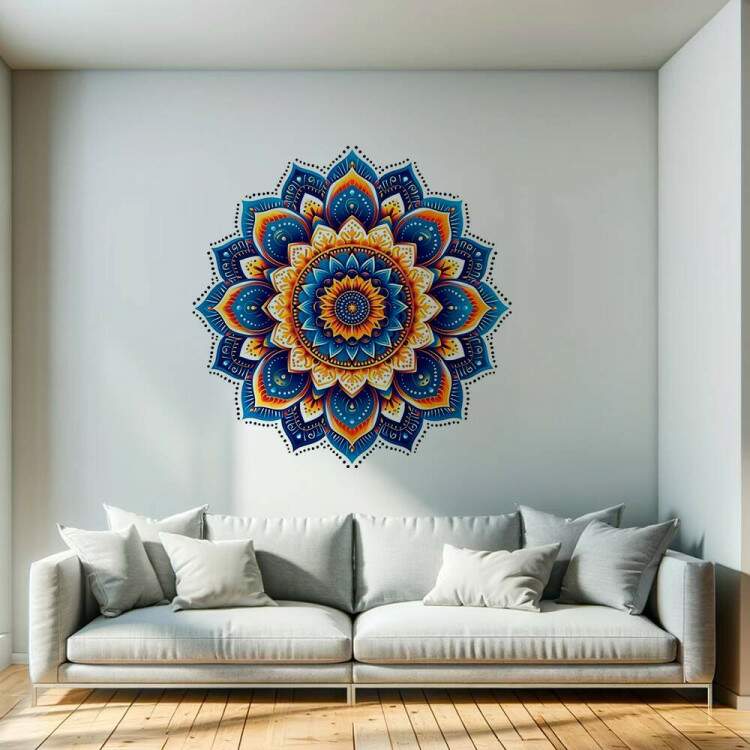 Adesivo de Parede Mandala