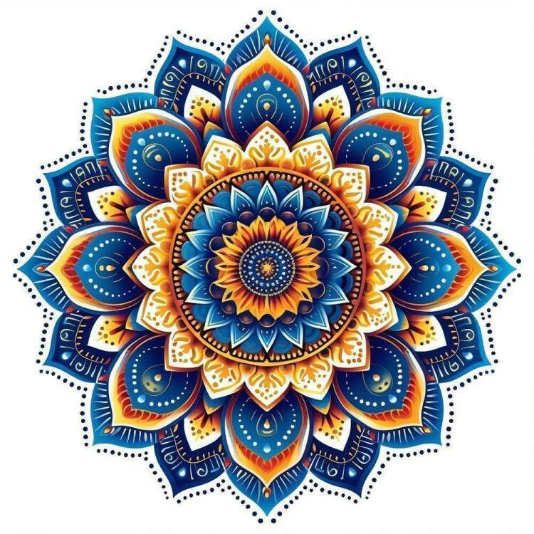Adesivo de Parede Mandala