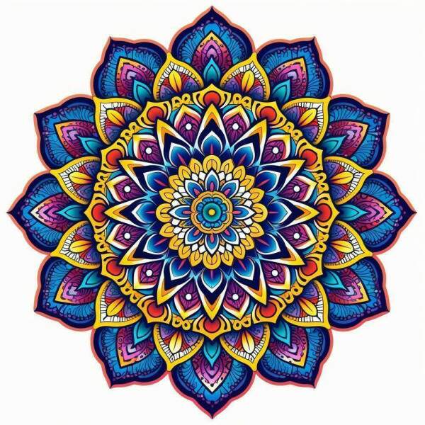 Adesivo de Parede Mandala