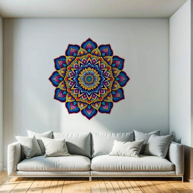 Adesivo de Parede Mandala
